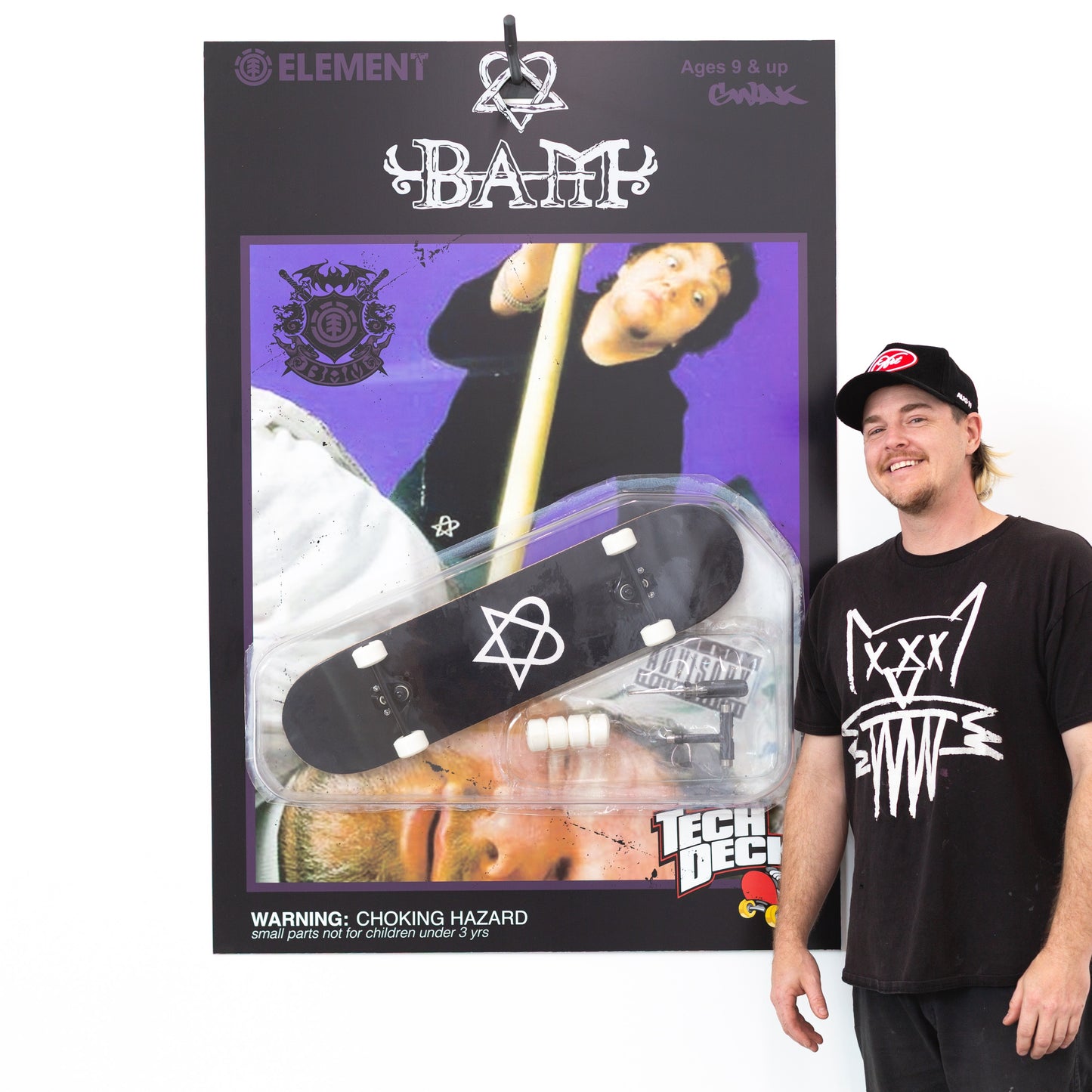 GIANT BAM TECH DECK