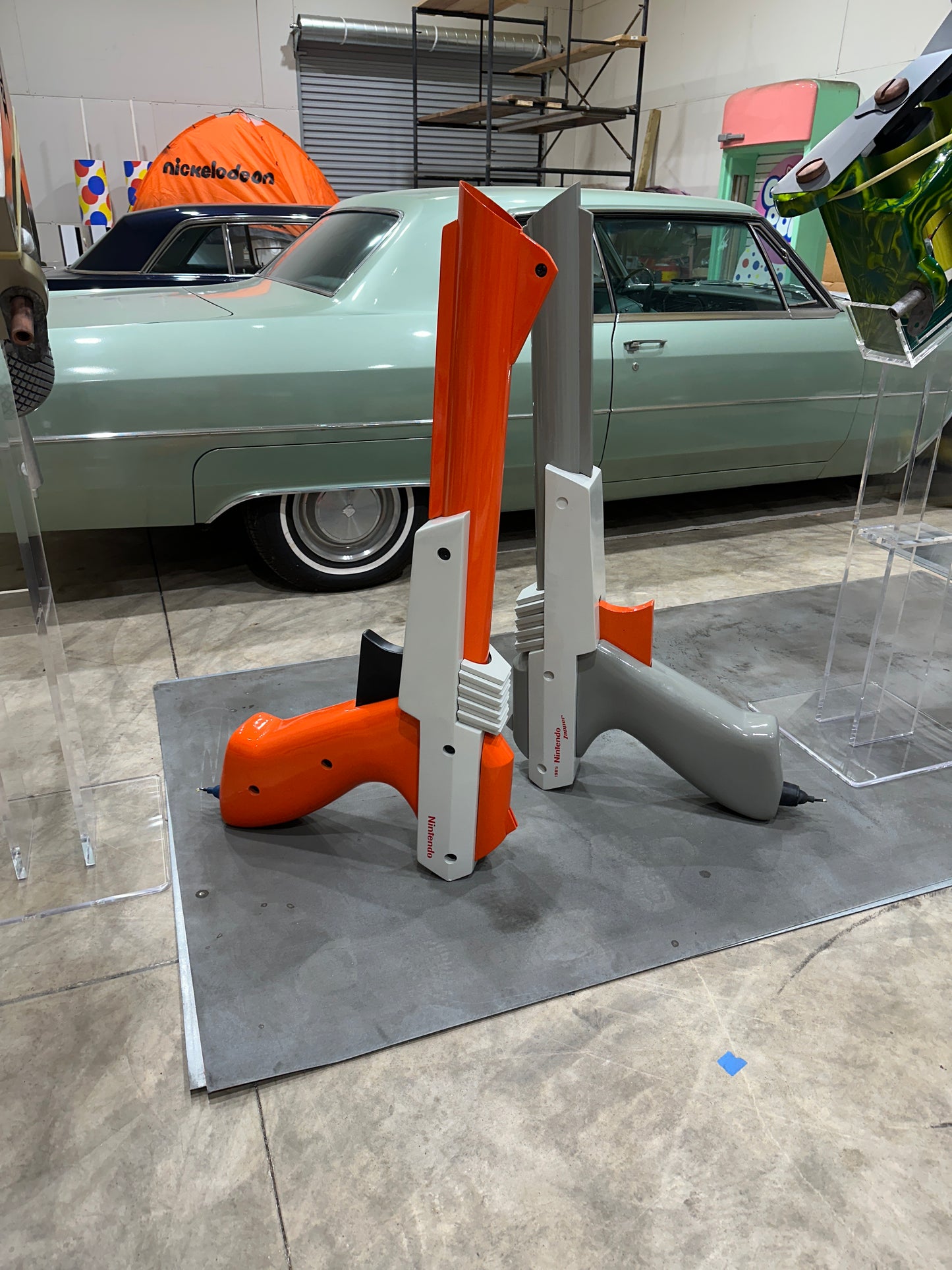ZAPPER GUN - GRAY OVER SIZED NINTENDO
