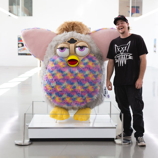 GIANT FURBY CHAIR