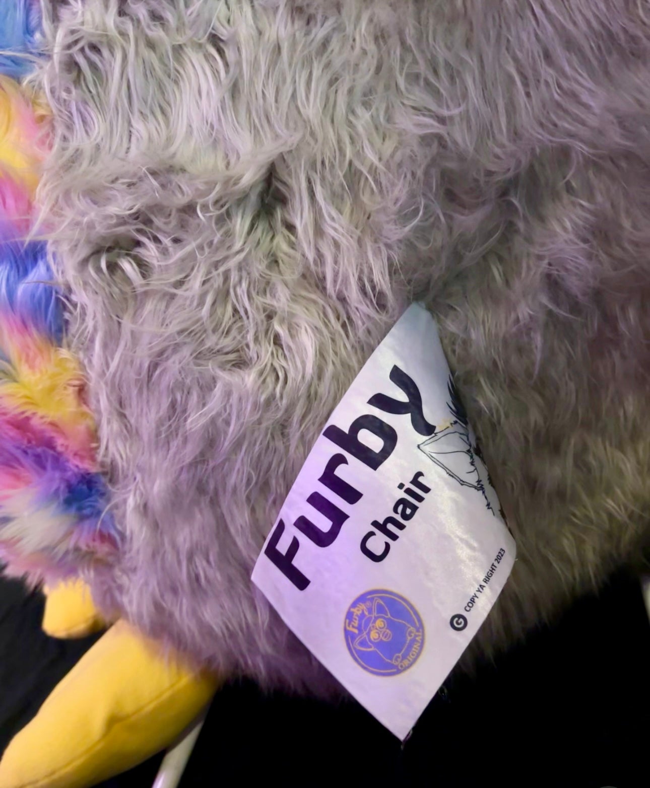 GIANT FURBY CHAIR