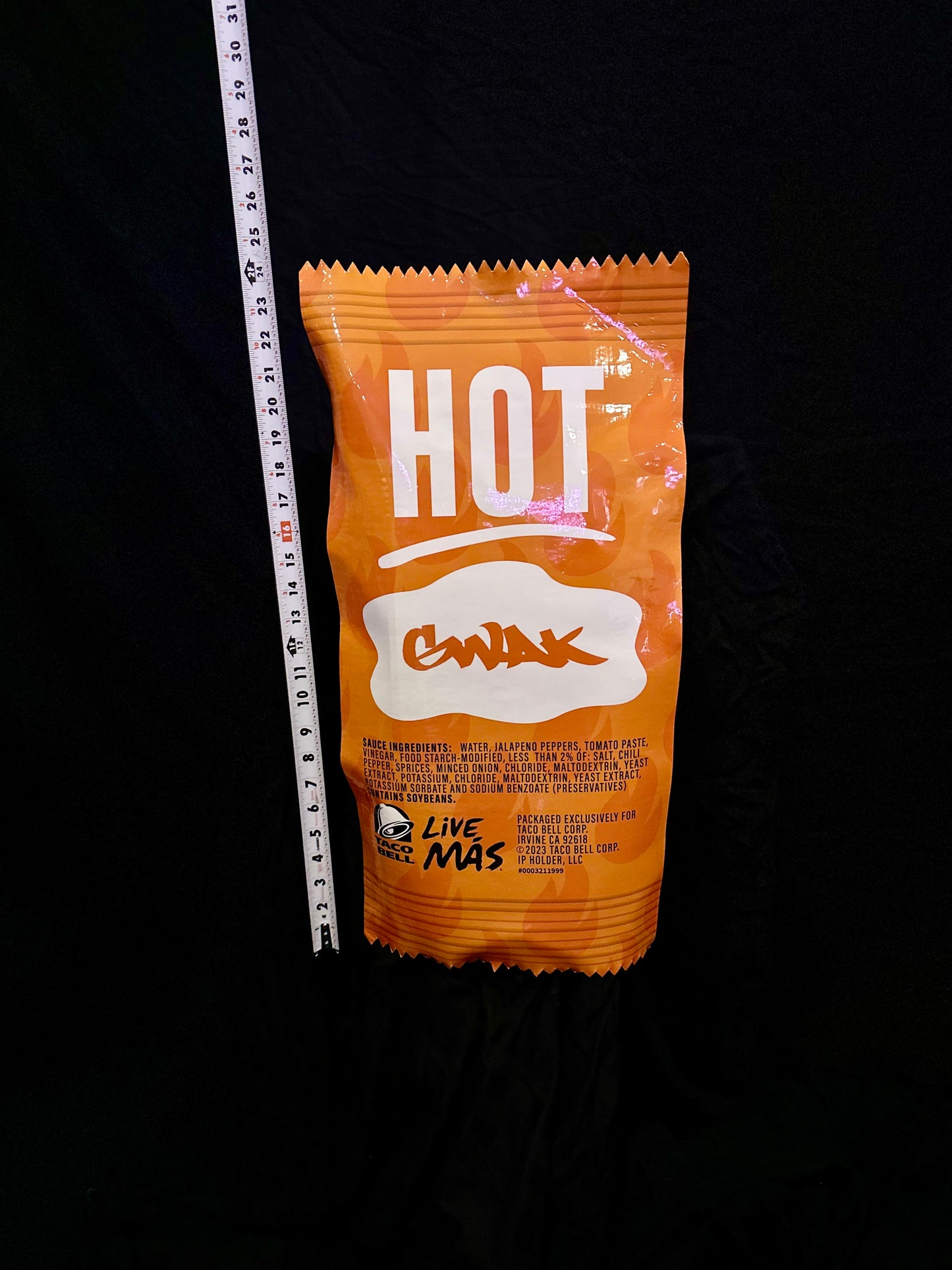 JUMBO HOT SAUCE PACKET