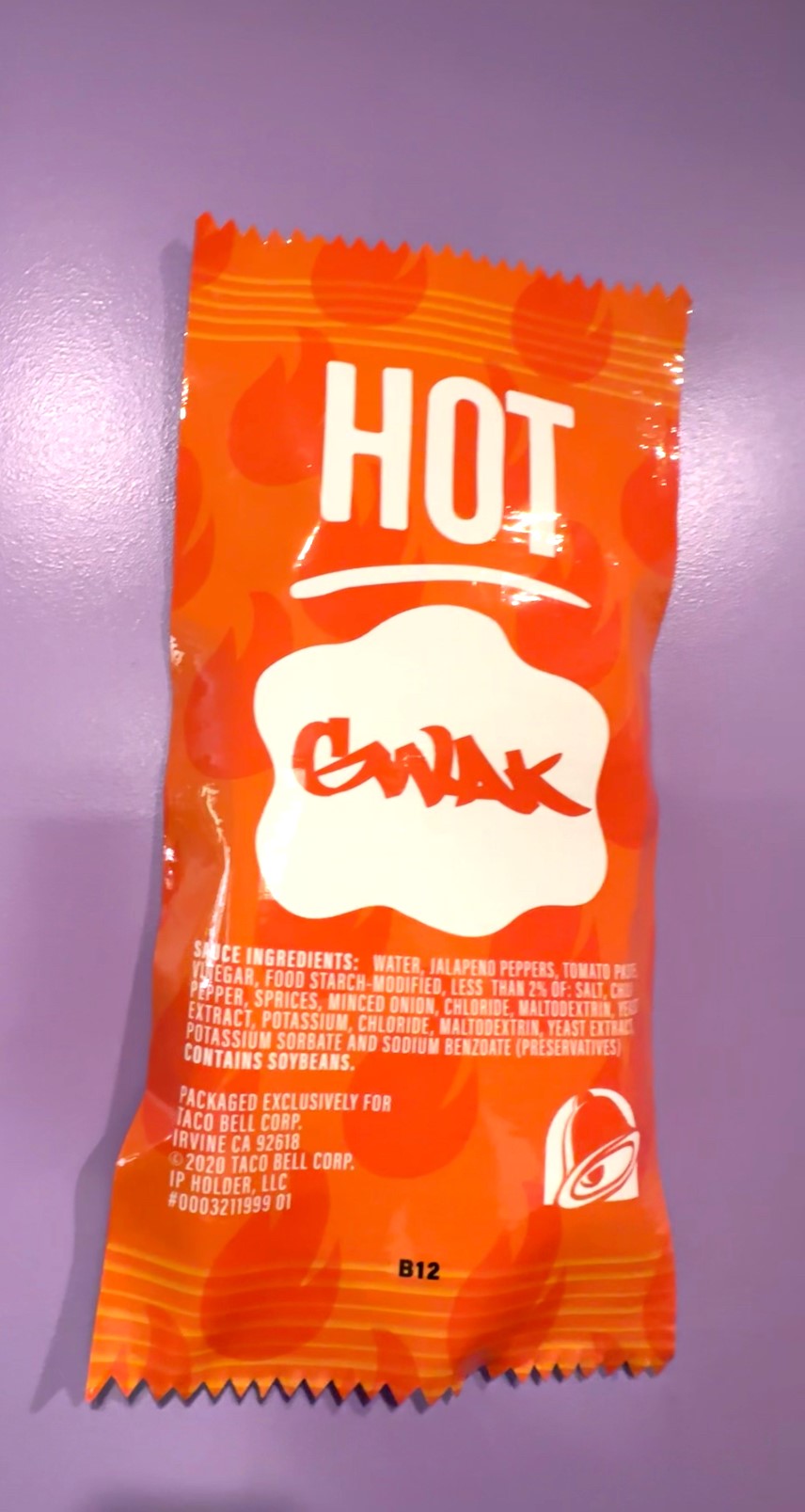 JUMBO HOT SAUCE PACKET