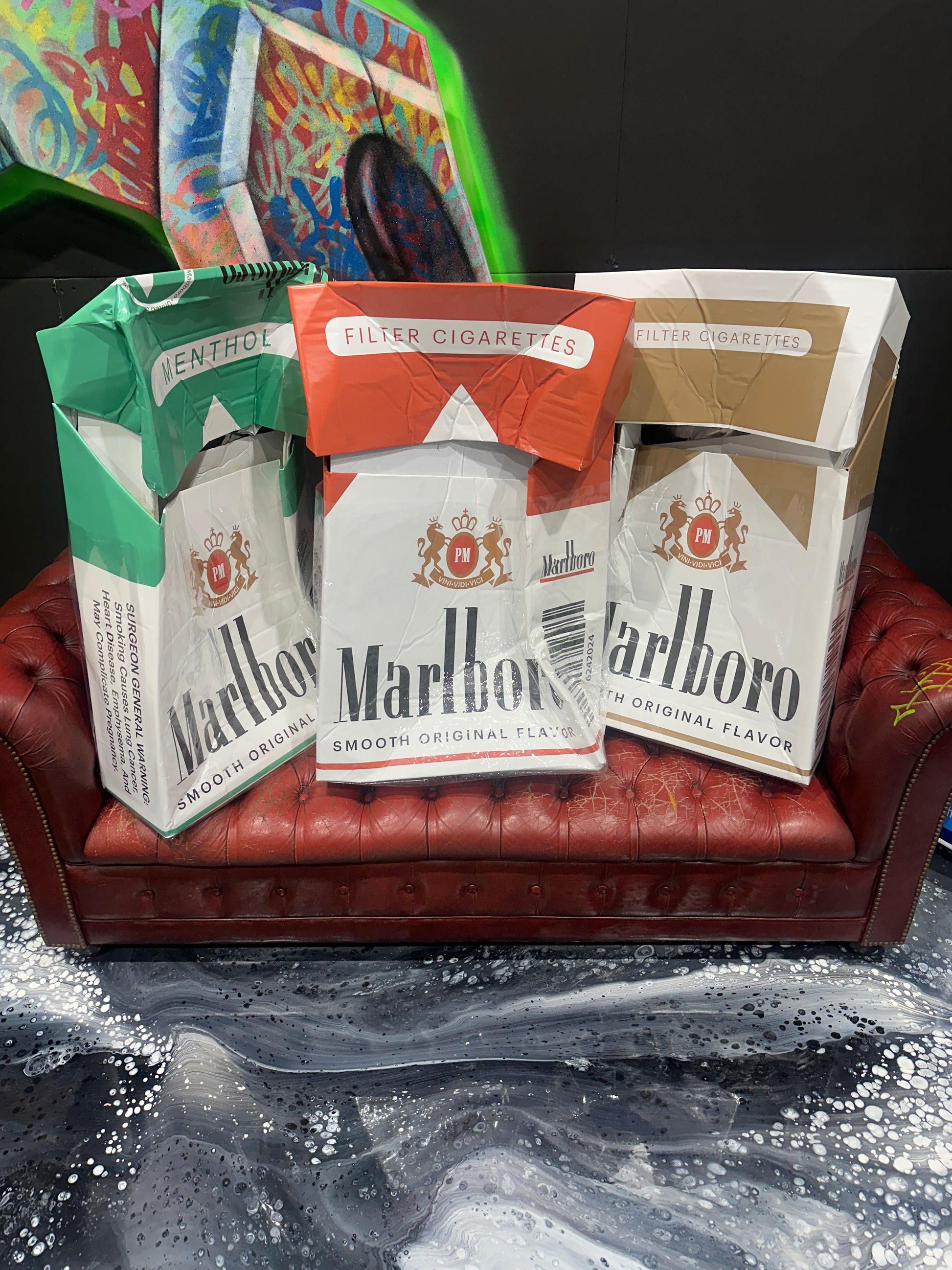 giant cigarette box I bought a carton of cigarettes that looks like a pack of cigarettes : r/mildlyinteresting touch opening Cigarette Box 50 Thick Cigarettes