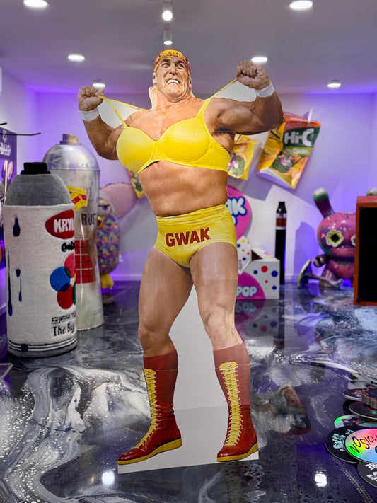 PRE-ORDER Cardboard Cutout - Hulk Hogan
