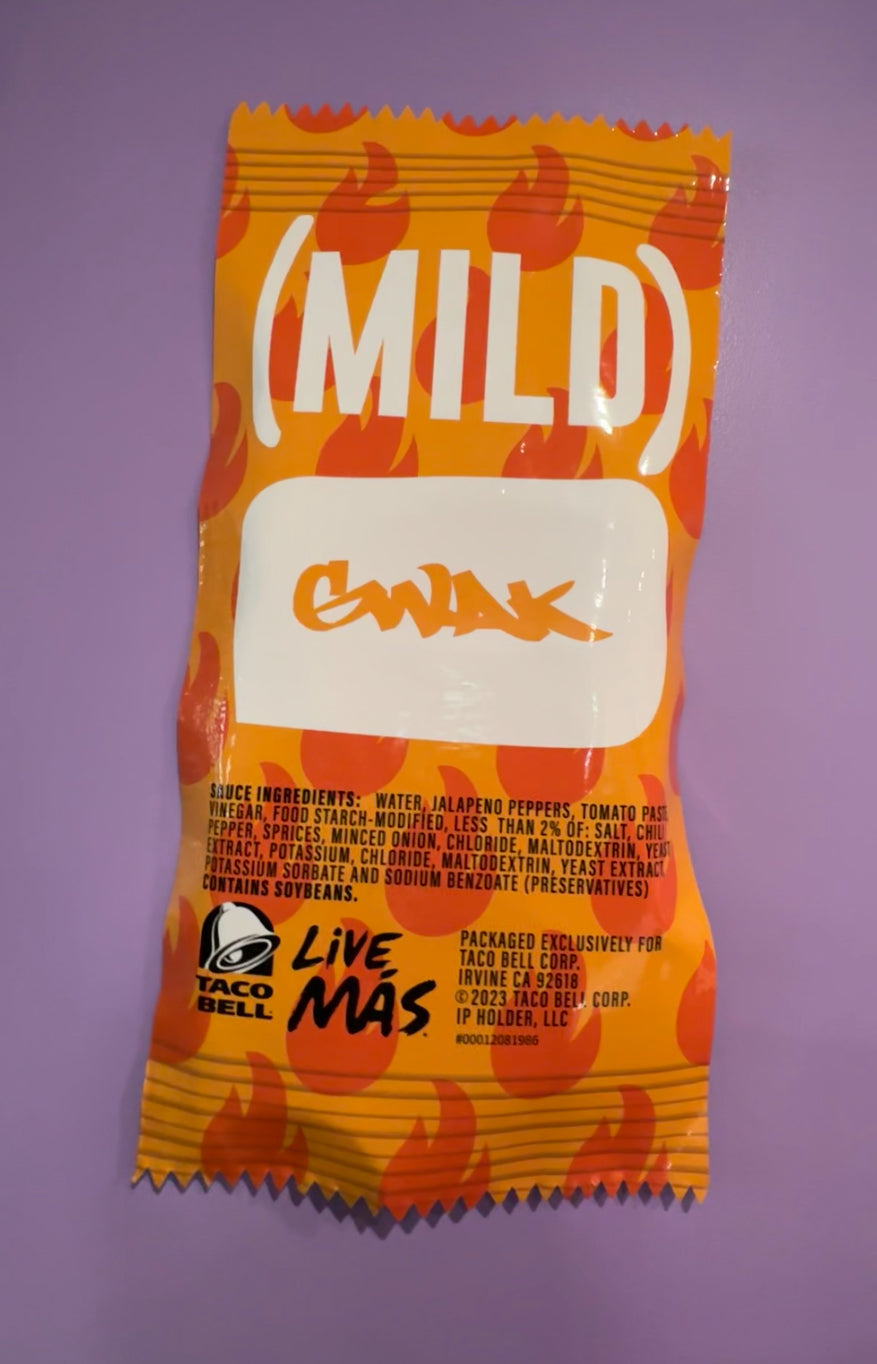 JUMBO MILD SAUCE PACKET